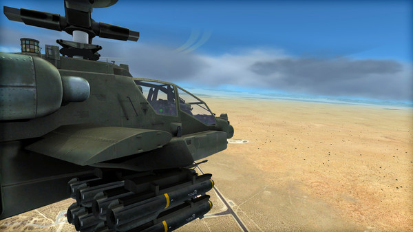 Скриншот из FSX Steam Edition: AH-64D Apache Longbow Add-On