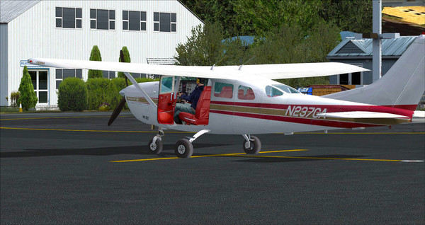 Скриншот из FSX Steam Edition: Cessna CU206 Stationair Add-On