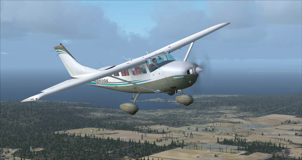 Скриншот из FSX Steam Edition: Cessna CU206 Stationair Add-On