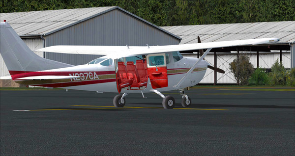 Скриншот из FSX Steam Edition: Cessna CU206 Stationair Add-On