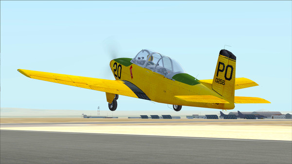 Скриншот из FSX Steam Edition: Beechcraft ®T-34B Mentor ® Add-On