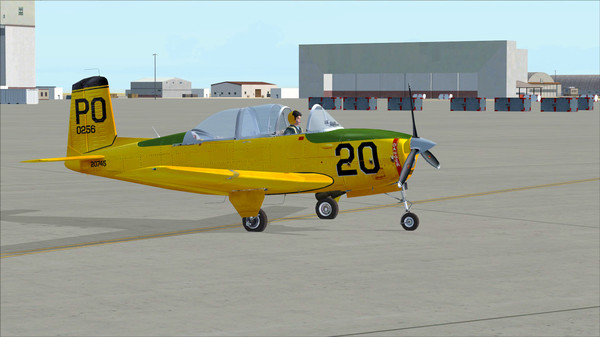 Скриншот из FSX Steam Edition: Beechcraft ®T-34B Mentor ® Add-On