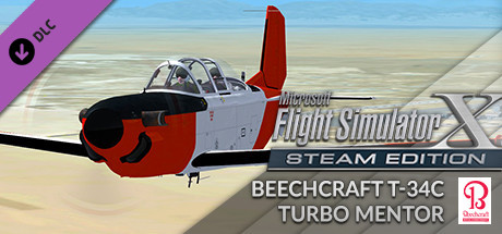 FSX Steam Edition: Beechcraft T-34C Turbo Mentor Add-On cover art