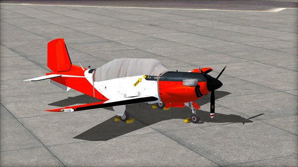 Скриншот из FSX Steam Edition: Beechcraft T-34C Turbo Mentor Add-On