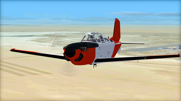 Скриншот из FSX Steam Edition: Beechcraft T-34C Turbo Mentor Add-On