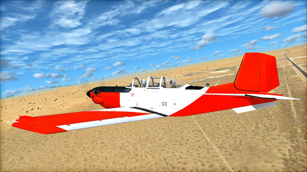 Скриншот из FSX Steam Edition: Beechcraft T-34C Turbo Mentor Add-On