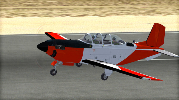 Скриншот из FSX Steam Edition: Beechcraft T-34C Turbo Mentor Add-On