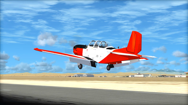 Скриншот из FSX Steam Edition: Beechcraft T-34C Turbo Mentor Add-On