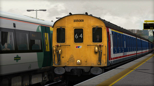 Скриншот из Train Simulator: Network Southeast Class 205 ‘Thumper’ DEMU Add-On