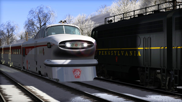 Скриншот из Train Simulator: Aerotrain Streamlined Train Add-On