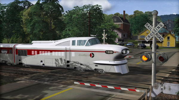 Скриншот из Train Simulator: Aerotrain Streamlined Train Add-On