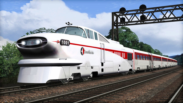 Скриншот из Train Simulator: Aerotrain Streamlined Train Add-On