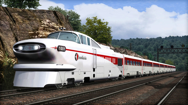 Скриншот из Train Simulator: Aerotrain Streamlined Train Add-On