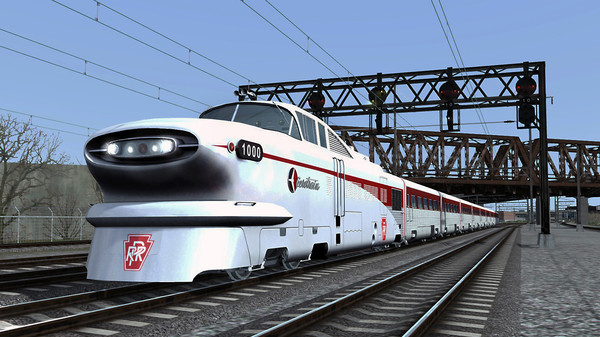 Скриншот из Train Simulator: Aerotrain Streamlined Train Add-On