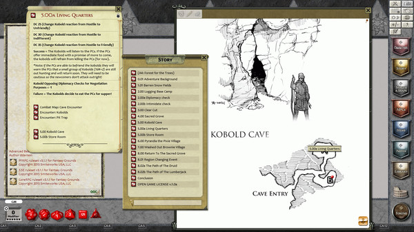Скриншот из Fantasy Grounds - A04: Forest for the Trees (PFRPG)