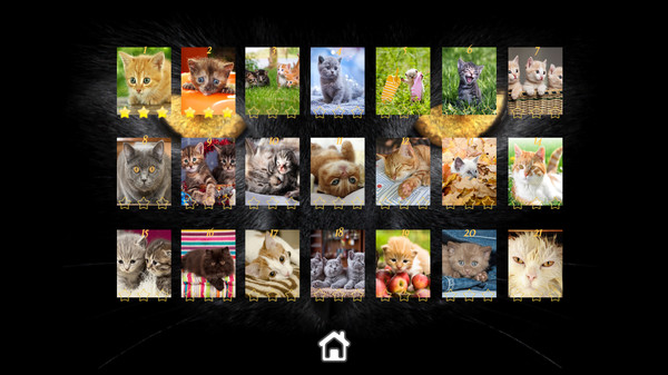Скриншот из Kitty Cat: Jigsaw Puzzles