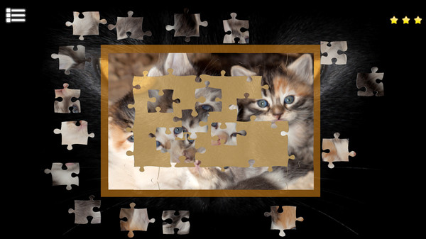 Скриншот из Kitty Cat: Jigsaw Puzzles