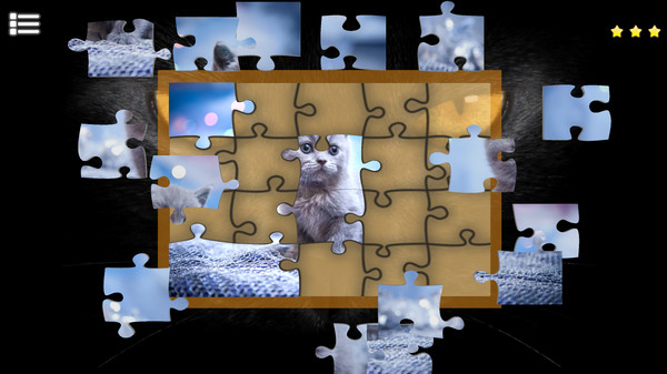 Скриншот из Kitty Cat: Jigsaw Puzzles