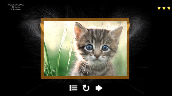 Kitty Cat: Jigsaw Puzzles game for Linux 1