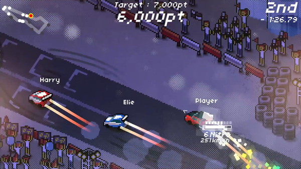 Скриншот из Super Pixel Racers