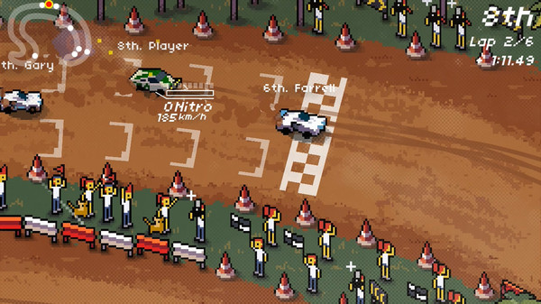 Скриншот из Super Pixel Racers