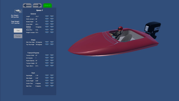 Design it, Drive it : Speedboats Steam