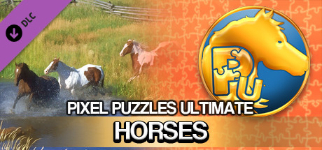 Jigsaw Puzzle Pack - Pixel Puzzles Ultimate: Horses cover art