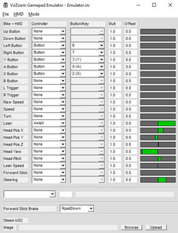 VirZOOM Gamepad Emulator requirements