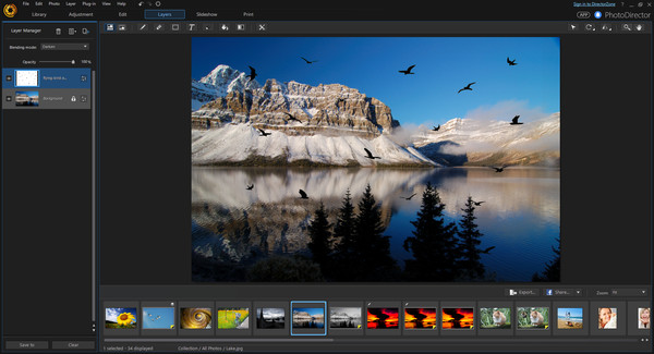 Скриншот из CyberLink PhotoDirector 8 Ultra