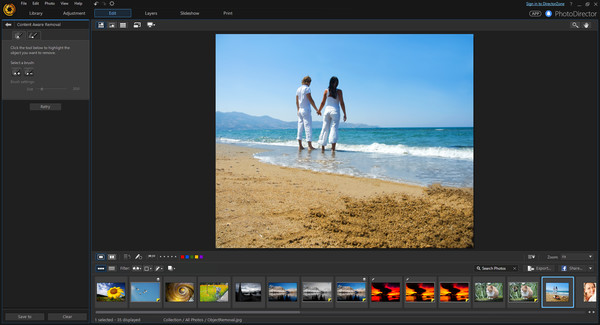 Скриншот из CyberLink PhotoDirector 8 Ultra