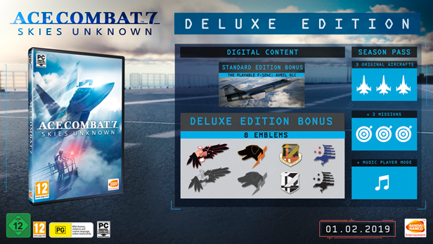 ACE COMBAT™ 7: SKIES UNKNOWN Season Pass - PC Game –