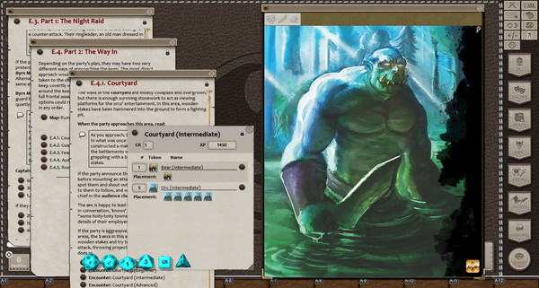 Скриншот из Fantasy Grounds - 5E: Heroes of High Fantasy: Greenskin Diplomacy