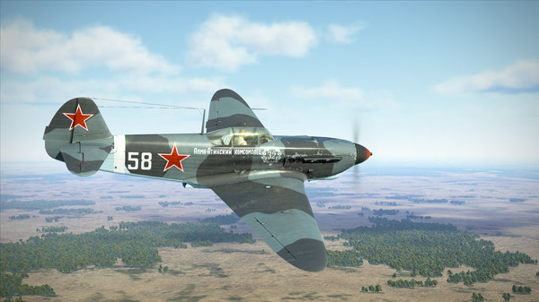 Скриншот из IL-2 Sturmovik: Yak-1b Collector Plane