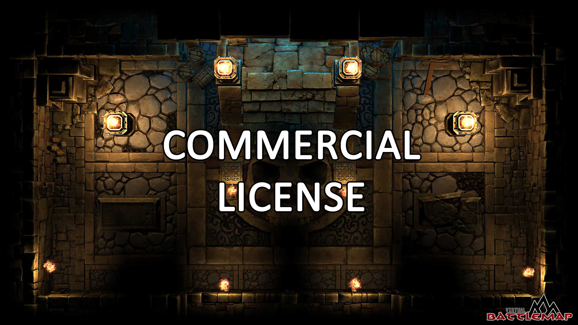 Commercial license. Virtual Battlemap.