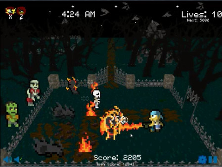 Скриншот из Graveyard Smash