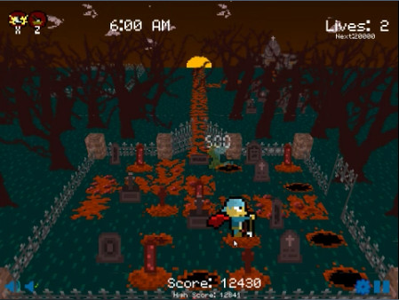 Скриншот из Graveyard Smash