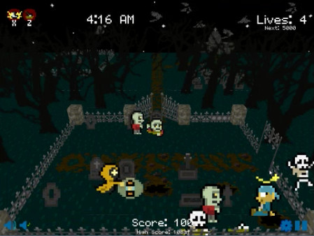 Скриншот из Graveyard Smash