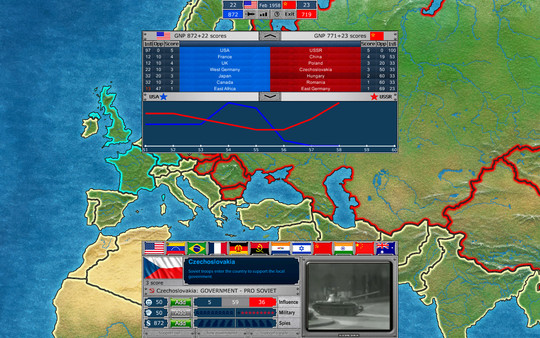 Скриншот из The Cold War Era