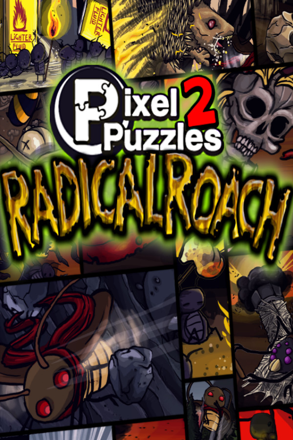 Pixel Puzzles 2: RADical ROACH for steam