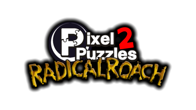 Pixel Puzzles 2: RADical ROACH Logo