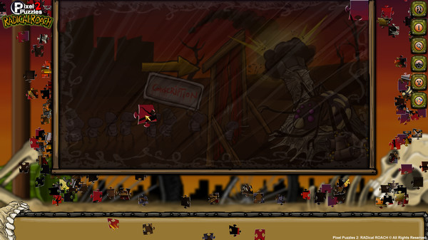 Скриншот из Pixel Puzzles 2: RADical ROACH