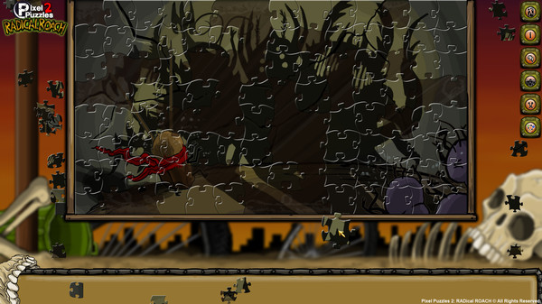 Скриншот из Pixel Puzzles 2: RADical ROACH