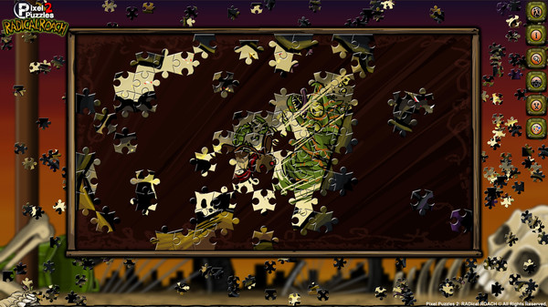 Скриншот из Pixel Puzzles 2: RADical ROACH