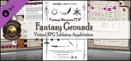 Fantasy Grounds - Rolemaster Classic: Fantasy Weapons cover art