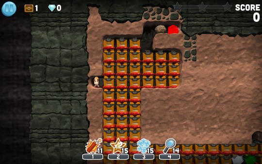 Скриншот из Boulder Dash The Bouldering Comp World