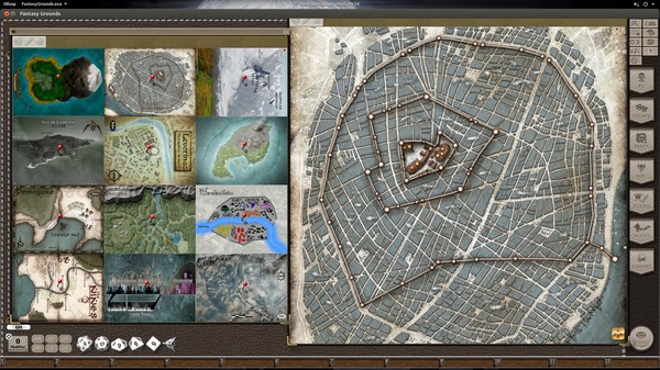 Скриншот из Fantasy Grounds - AAW Map Pack Collection IV