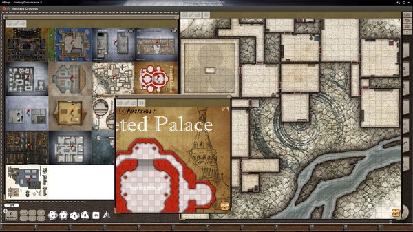 Скриншот из Fantasy Grounds - AAW Map Pack Collection IV