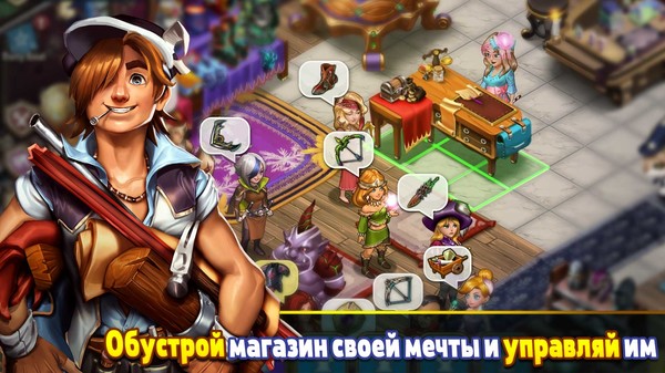 Скриншот из Shop Heroes