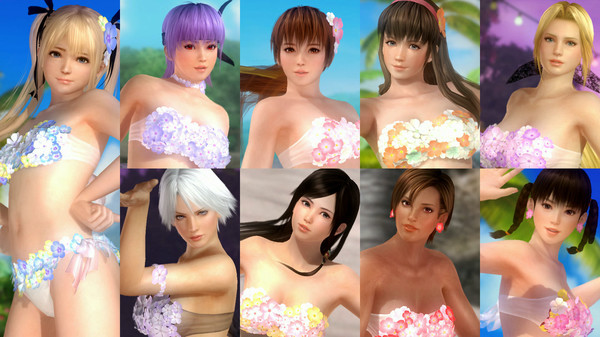 Скриншот из DOA5LR Flower Set