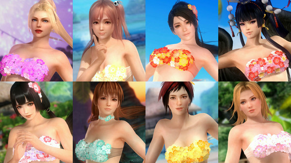 Скриншот из DOA5LR Flower Set